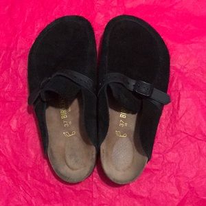 Birkenstock Clogs women’s black suede 37